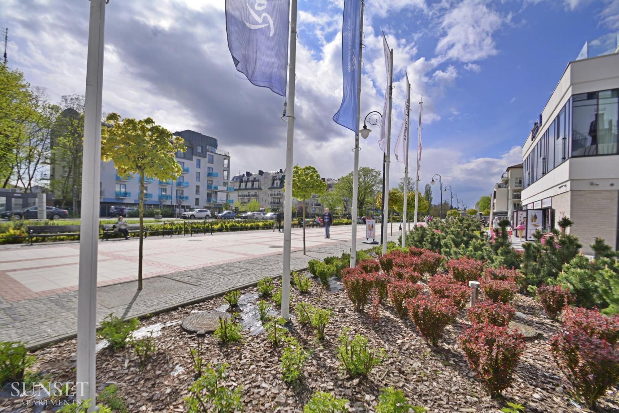 Baltic Park Fort 204G Plaza 100M - Sunset Apartments シフィノウイシチェ エクステリア 写真